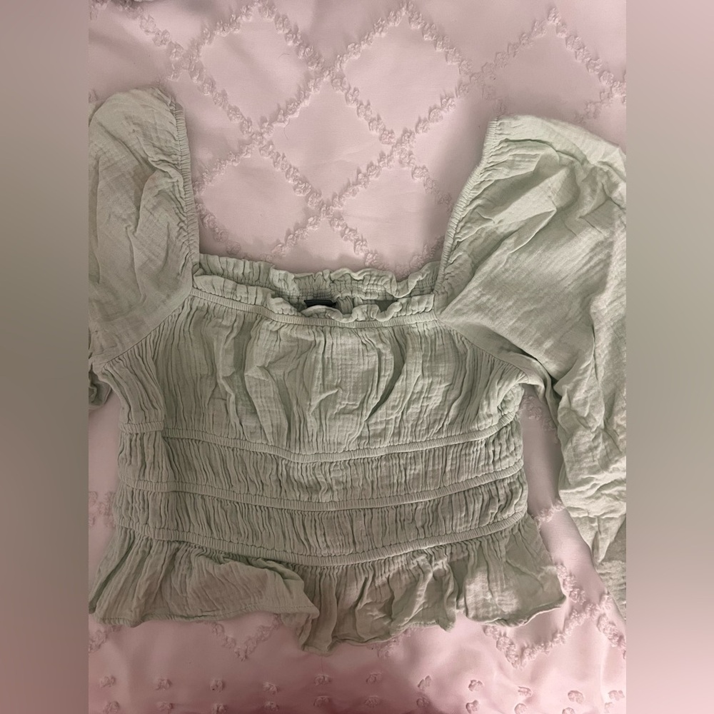 Wild fable size large, mint green blouse